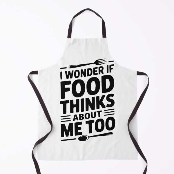 Item preview, I Wonder If Food Thinks About Me Too designed and sold by Frank Ring.