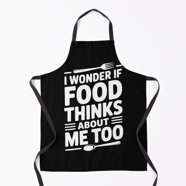 Item preview, I Wonder If Food Thinks About Me Too designed and sold by Frank Ring.