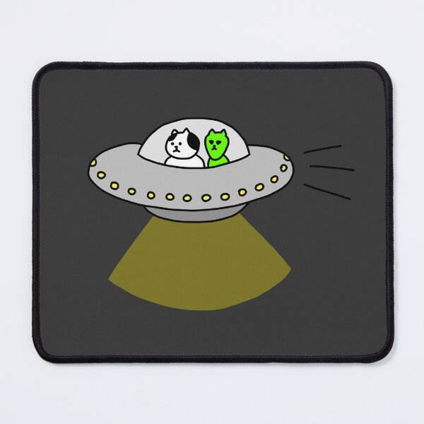 Item preview, a Cat flying with alien designed and sold by superbaechoo.