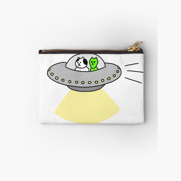 Item preview, a Cat flying with alien designed and sold by superbaechoo.