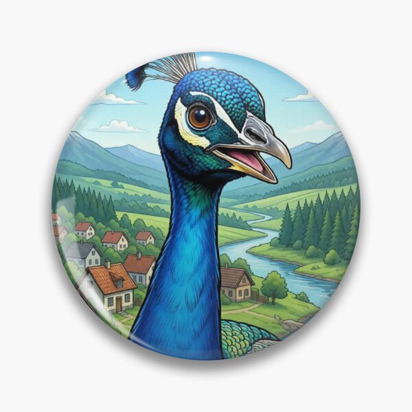 Item preview, Blue Peacock Design designed and sold by UdertakerSHOP.