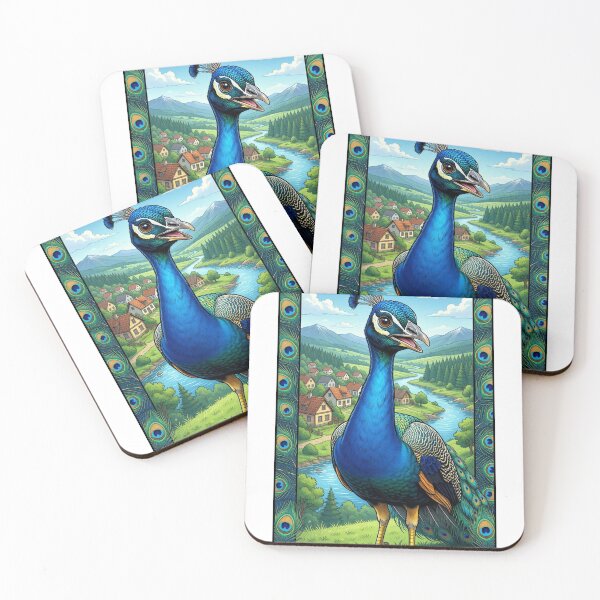 Item preview, Blue Peacock Design designed and sold by UdertakerSHOP.