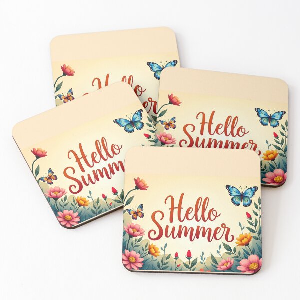 Item preview, Hello Summer – Golden Sunlight, Ocean Waves, Tropical Paradise, and Joyful Seasonal Escape designed and sold by zozo-shop.