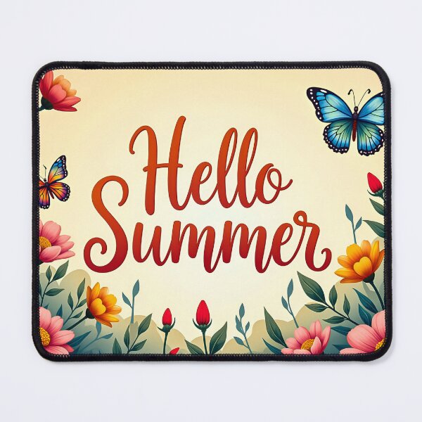 Item preview, Hello Summer – Golden Sunlight, Ocean Waves, Tropical Paradise, and Joyful Seasonal Escape designed and sold by zozo-shop.