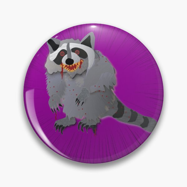 Item preview, Raccoon Zombie designed and sold by AppliedArcana.