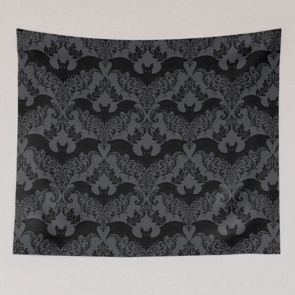 Item preview, Gothic Bat Damask designed and sold by JacquiTaylorArt.