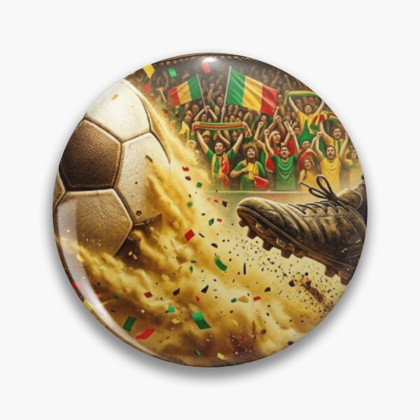 Item preview, Golden Football Storm designed and sold by Imaginarium of Chaos falcon88 .
