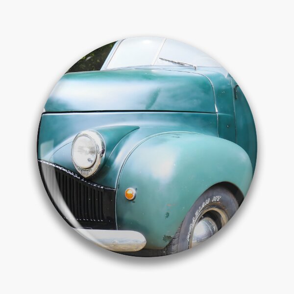 Item preview, 1947 Studebaker M5 M-Series Pickup - Forest Green Classic Truck, Wooden Bed Postwar American designed and sold by Peter Kraaibeek | Generative Designs and Car Art.