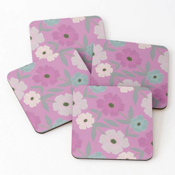 Item preview, La terapia ayudó con el diseño floral rosa y verde. designed and sold by Hinkson Cox.