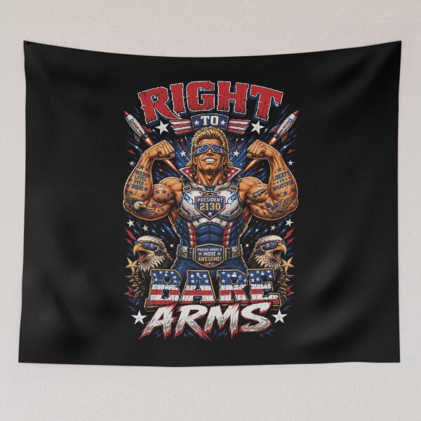 Item preview, Right to Bare Arms Future President 2130 designed and sold by Victor Shadehorn.