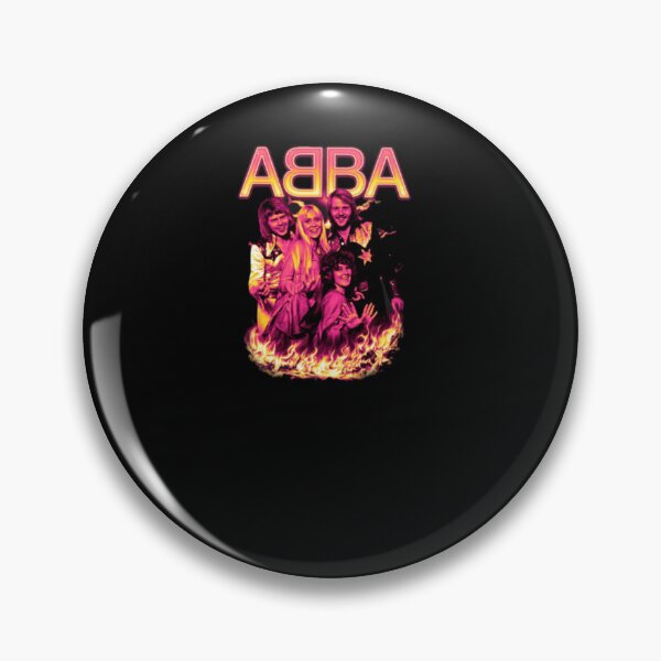 Item preview, ABBA Fiery Pop Band designed and sold by WhatTheSnail.