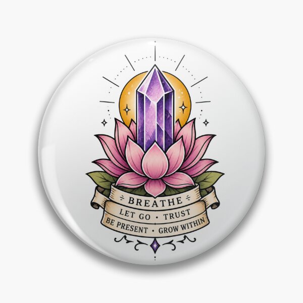 Item preview, Let go and trust mediation design designed and sold by Hadderstyle.