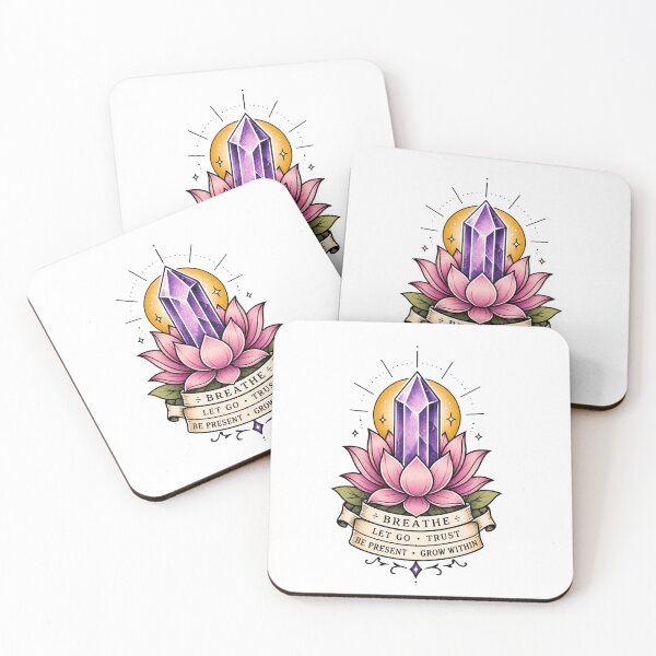 Item preview, Let go and trust mediation design designed and sold by Hadderstyle.