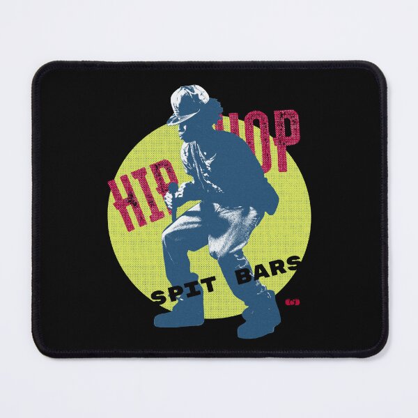 Item preview, Hip Hop Spit Bars | Retro Halftone Rap Culture Graphic Tee | Rapper Music Lover Vintage Shirt designed and sold by Decorador de Corazones.