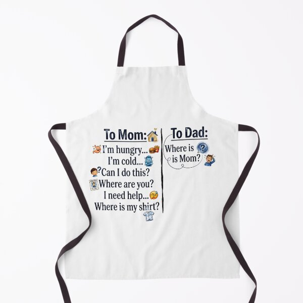 Item preview, Mom vs Dad Parenting Comparison designed and sold by RamyGallery.
