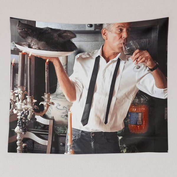 Item preview, Anthony Bourdain Porky Goodness & Wine designed and sold by Susan B  Page.