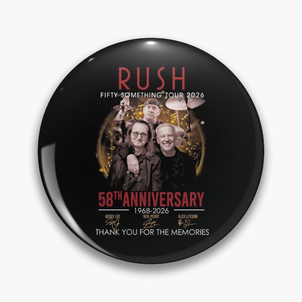 Item preview, Rush 58th Anniversary designed and sold by frazier-made.