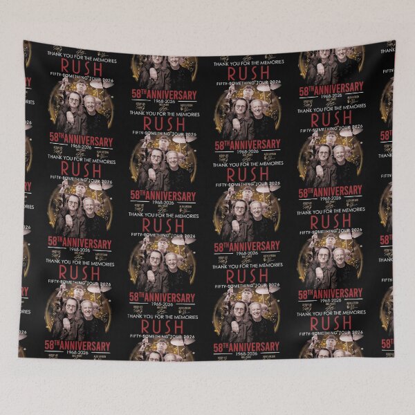 Item preview, Rush 58th Anniversary designed and sold by frazier-made.