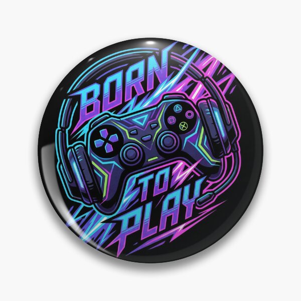 Item preview, Born To Play Neon designed and sold by PosiPrints.