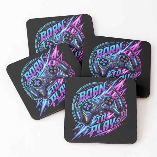 Item preview, Born To Play Neon designed and sold by PosiPrints.