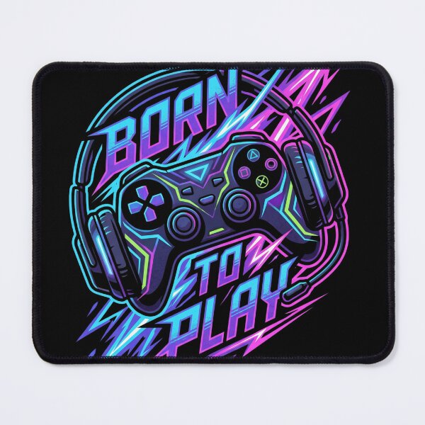Item preview, Born To Play Neon designed and sold by PosiPrints.