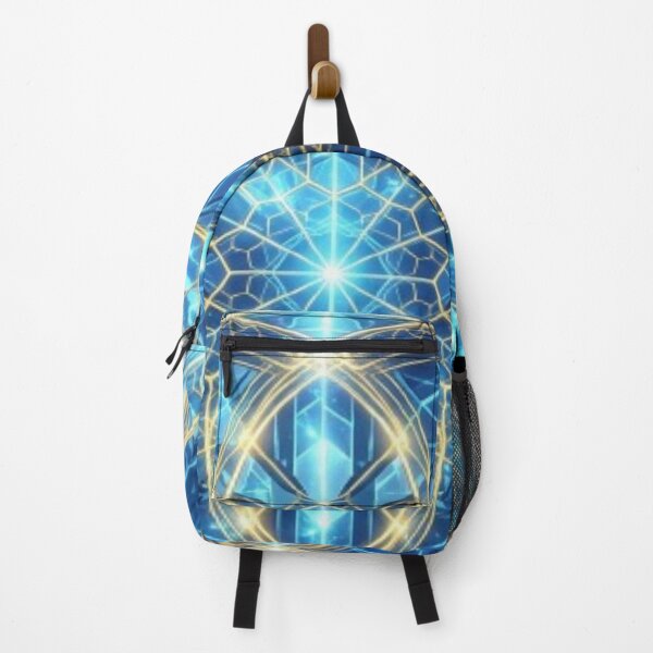 Item preview, Blue and Gold Geometric Mandala Pattern designed and sold by DailySparks.