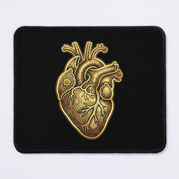 Item preview, Proud Brunei Heart Cultural Pattern Art designed and sold by DuckOddity.