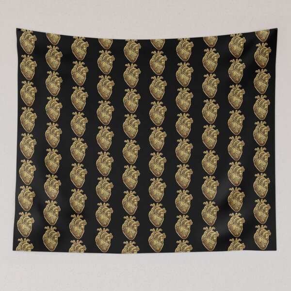 Item preview, Proud Brunei Heart Cultural Pattern Art designed and sold by DuckOddity.
