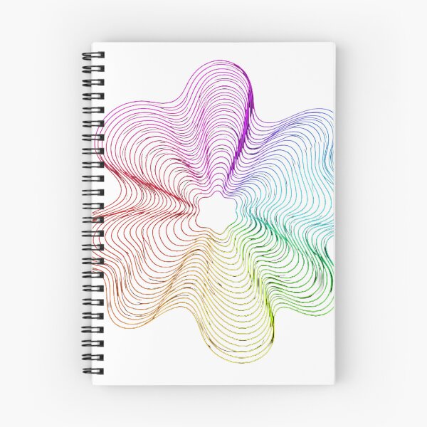 Item preview, Psychedelic Rainbow Wave Flower Mandala   designed and sold by Jaideep Walia.
