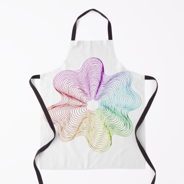 Item preview, Psychedelic Rainbow Wave Flower Mandala designed and sold by Jaideep Walia.