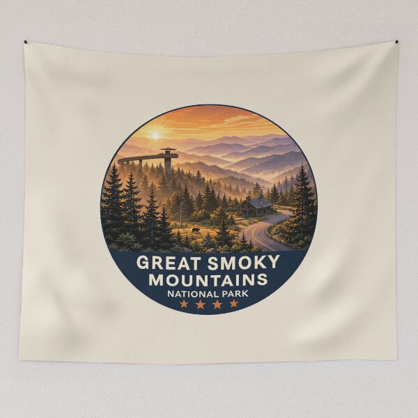 Item preview, Great Smoky Mountains National Park Sticker designed and sold by Gideon Emmerich.