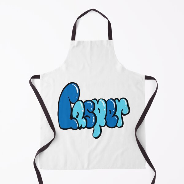 Item preview, Casper Name in Blue Graffiti Bubble Letters  designed and sold by Artonmytee.