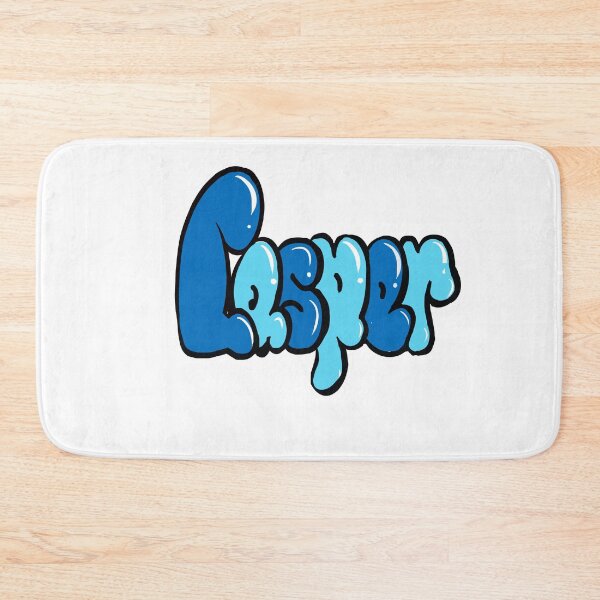 Item preview, Casper Name in Blue Graffiti Bubble Letters  designed and sold by Artonmytee.