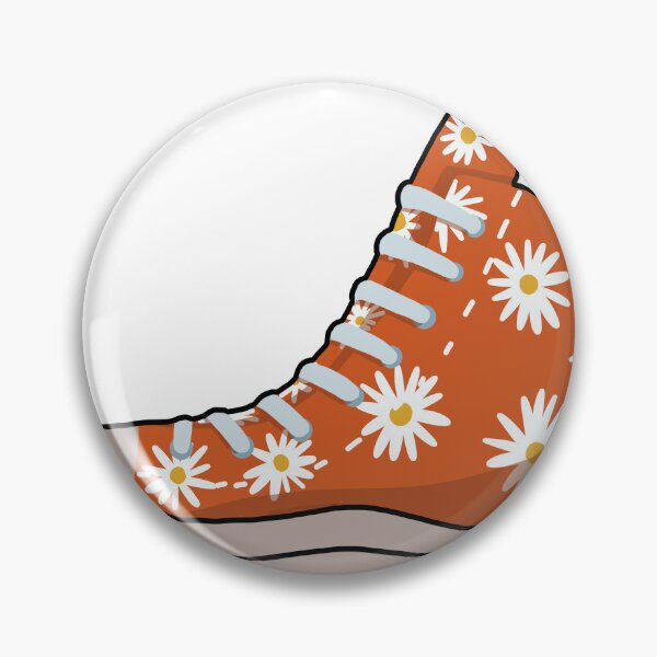 Item preview, Daisy Converse style sneaker designed and sold by LeisuretimeArt.