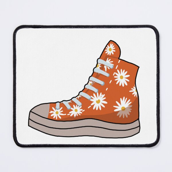 Item preview, Daisy Converse style sneaker designed and sold by LeisuretimeArt.
