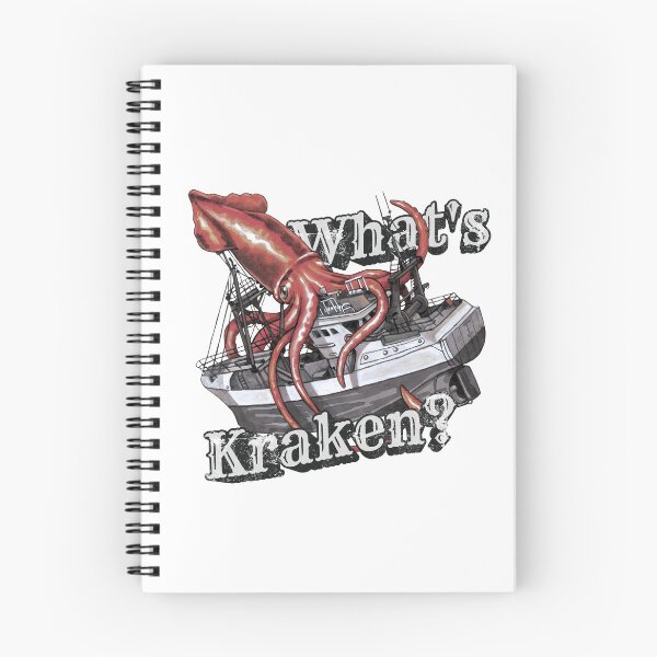 Item preview, What's Kraken? Vintage Colossal Squid Design  designed and sold by Kelsey Worth.