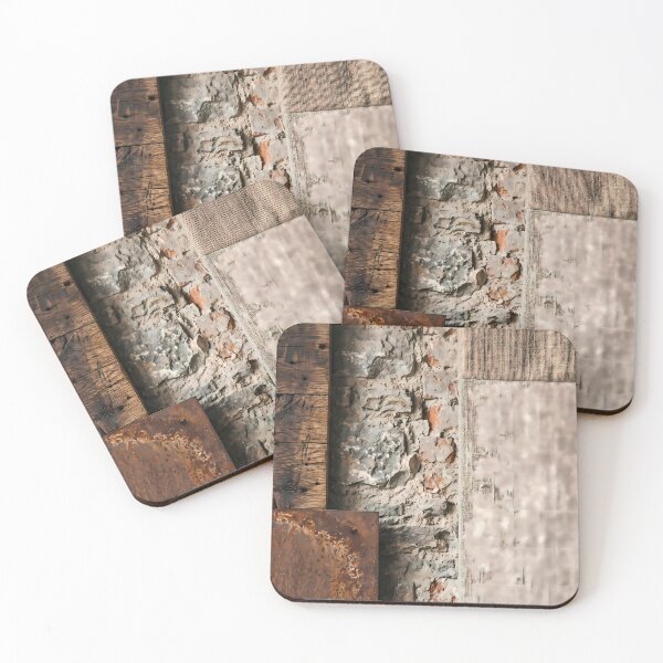 Item preview, Rock Wall Pattern Botanical Floral Marine Farmhouse Textile designed and sold by ART ATTACK ZONE.