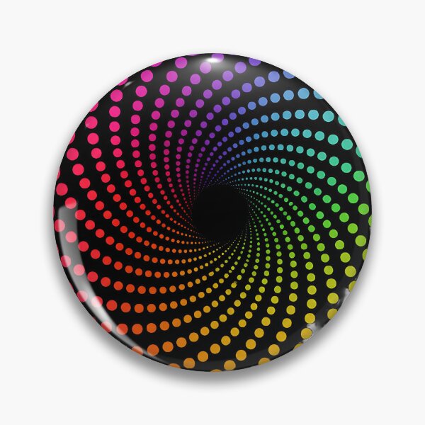 Item preview, Rainbow Halftone Vortex Spiral  designed and sold by Jaideep Walia.