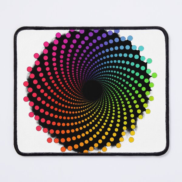 Item preview, Rainbow Halftone Vortex Spiral designed and sold by Jaideep Walia.