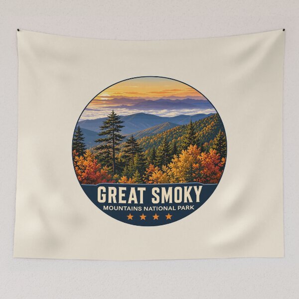 Item preview, Great Smoky Mountains National Park designed and sold by Gideon Emmerich.