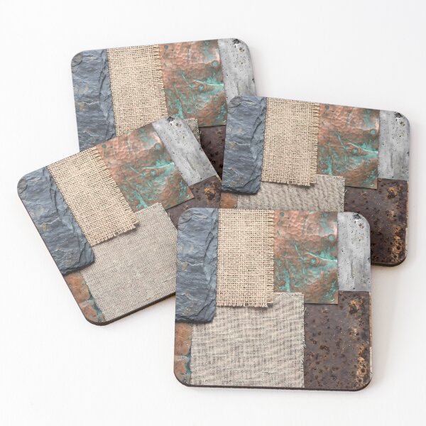 Item preview, House Wallpaper Pattern Botanical Floral Marine Farmhouse Textile designed and sold by ART ATTACK ZONE.