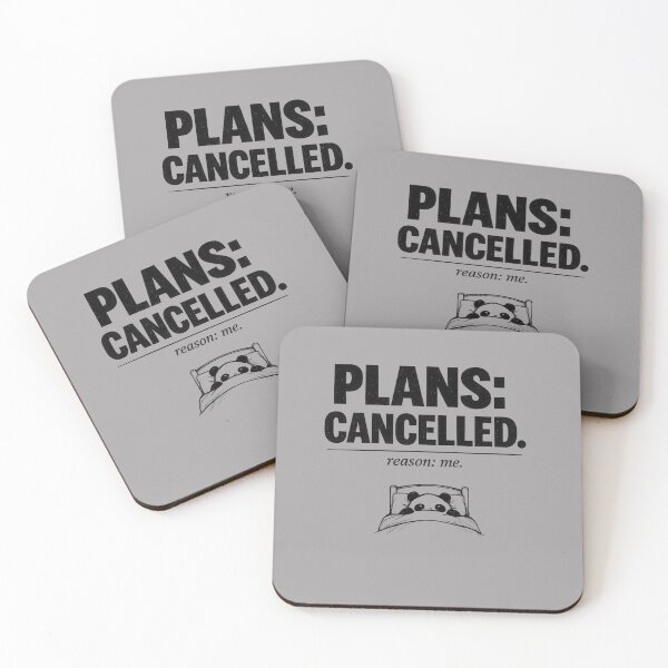 Item preview, Plans Cancelled Reason Me Panda Funny Introvert Shirt Antisocial Humor Gift Homebody Tee Panda Lover Relatable Shirt designed and sold by Gremlin Hours.