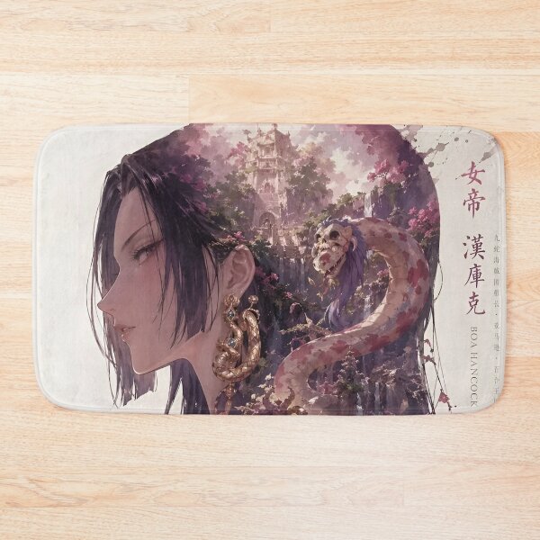 Item preview, Dark Pirate Empress Anime Art | Fantasy Snake Queen Illustration | Elegant Gothic Manga Wall Decor designed and sold by Dyan4.