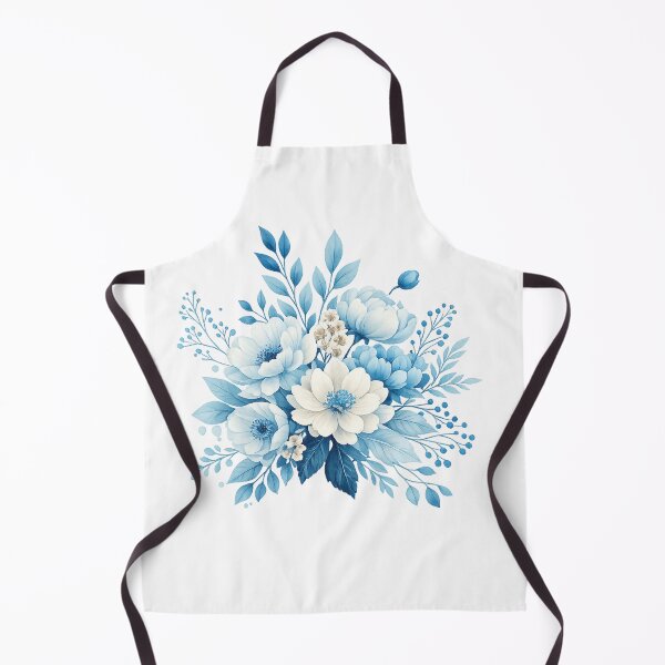Item preview, Blue Floral Bouquet Illustration designed and sold by myJPEG.