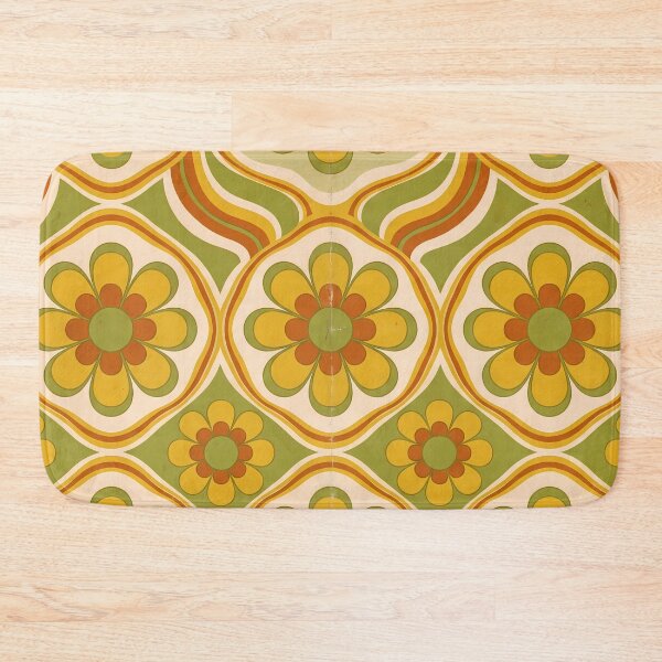 Item preview, Margarita America Pattern Botanical Floral Marine Farmhouse Textile designed and sold by ART ATTACK ZONE.