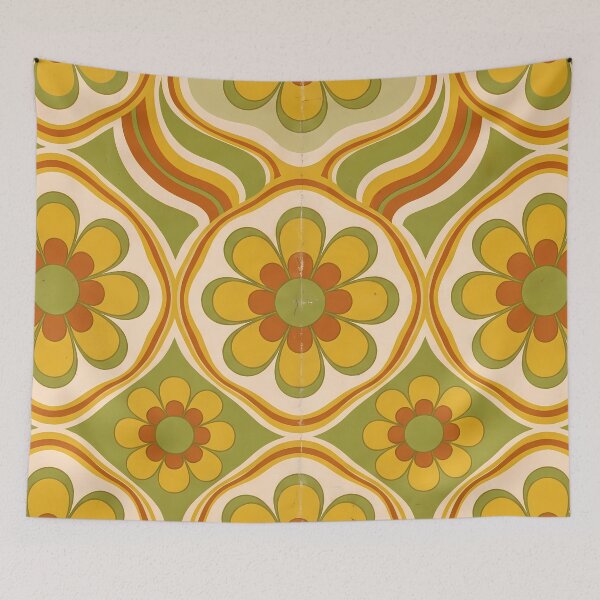 Item preview, Margarita America Pattern Botanical Floral Marine Farmhouse Textile designed and sold by ART ATTACK ZONE.