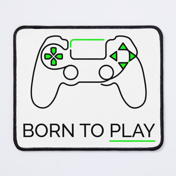 Item preview, Born To Play Minimal designed and sold by PosiPrints.