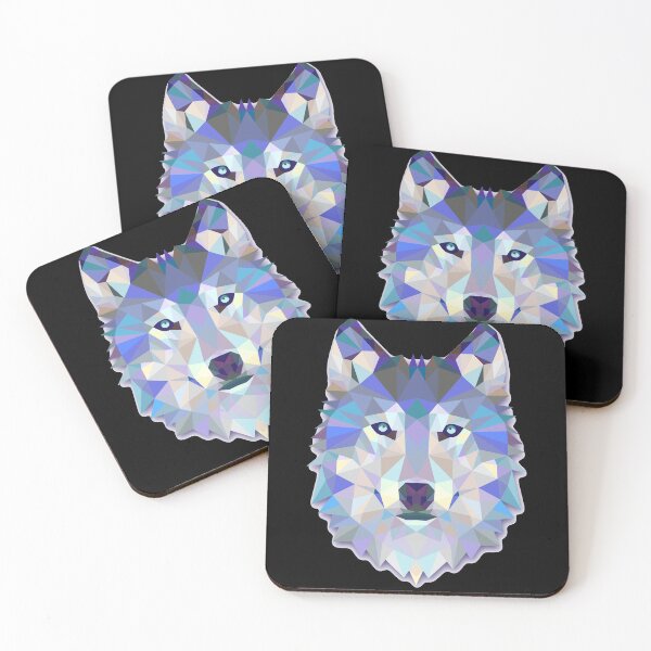 Item preview, Cool Colorful Wolf designed and sold by Twosided.
