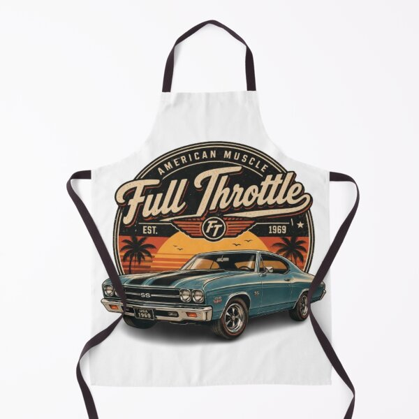 Item preview, Vintage 1967 Ford Mustang Coastal Cruisers Garage Retro Car designed and sold by Larrysamdesign.