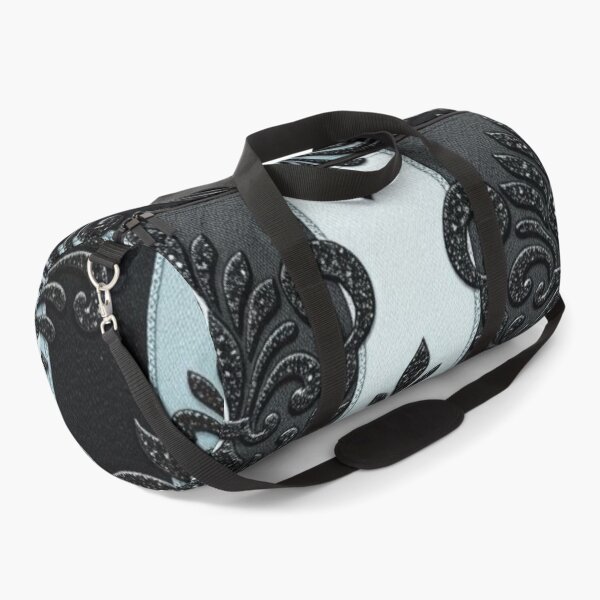 Item preview, Sky Blue & Black Striped Damask designed and sold by DesignsByPrnces.